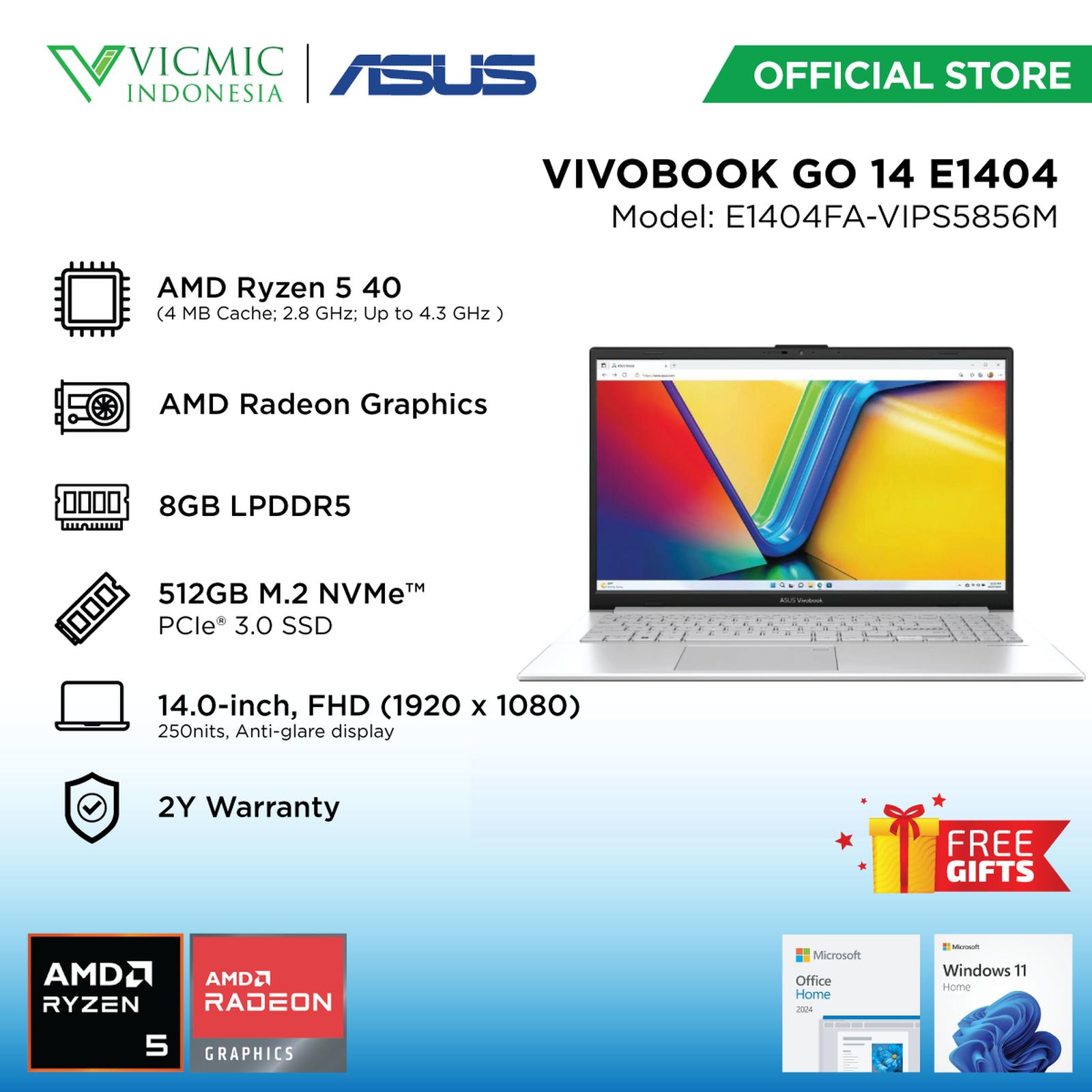 Asus VIVOBOOK GO 14 E1404FA-VIPS5856M