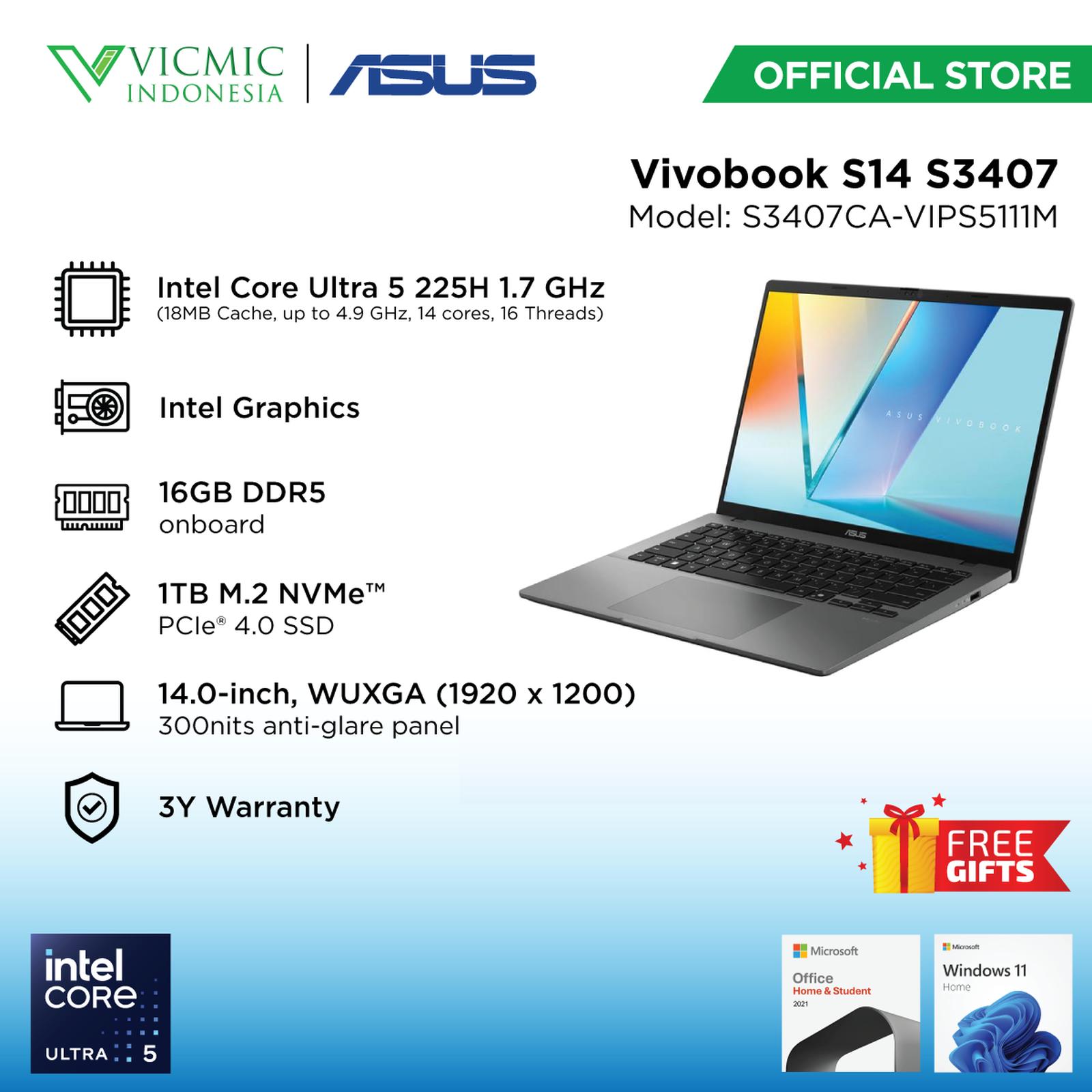 Asus VIVOBOOK S14 S3407CA-VIPS5111M