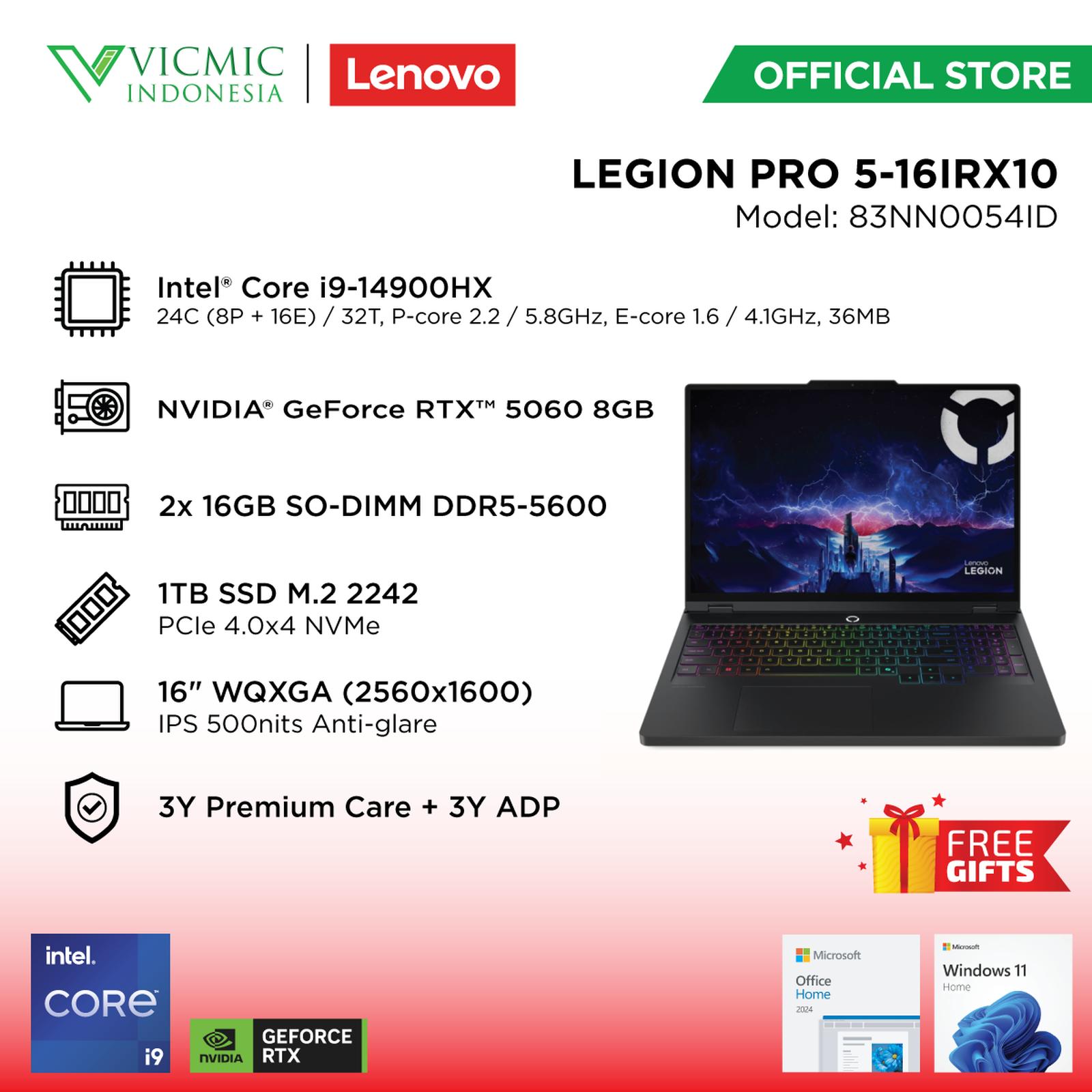 Lenovo LEGION PRO 5-16IRX10-83NN0054ID