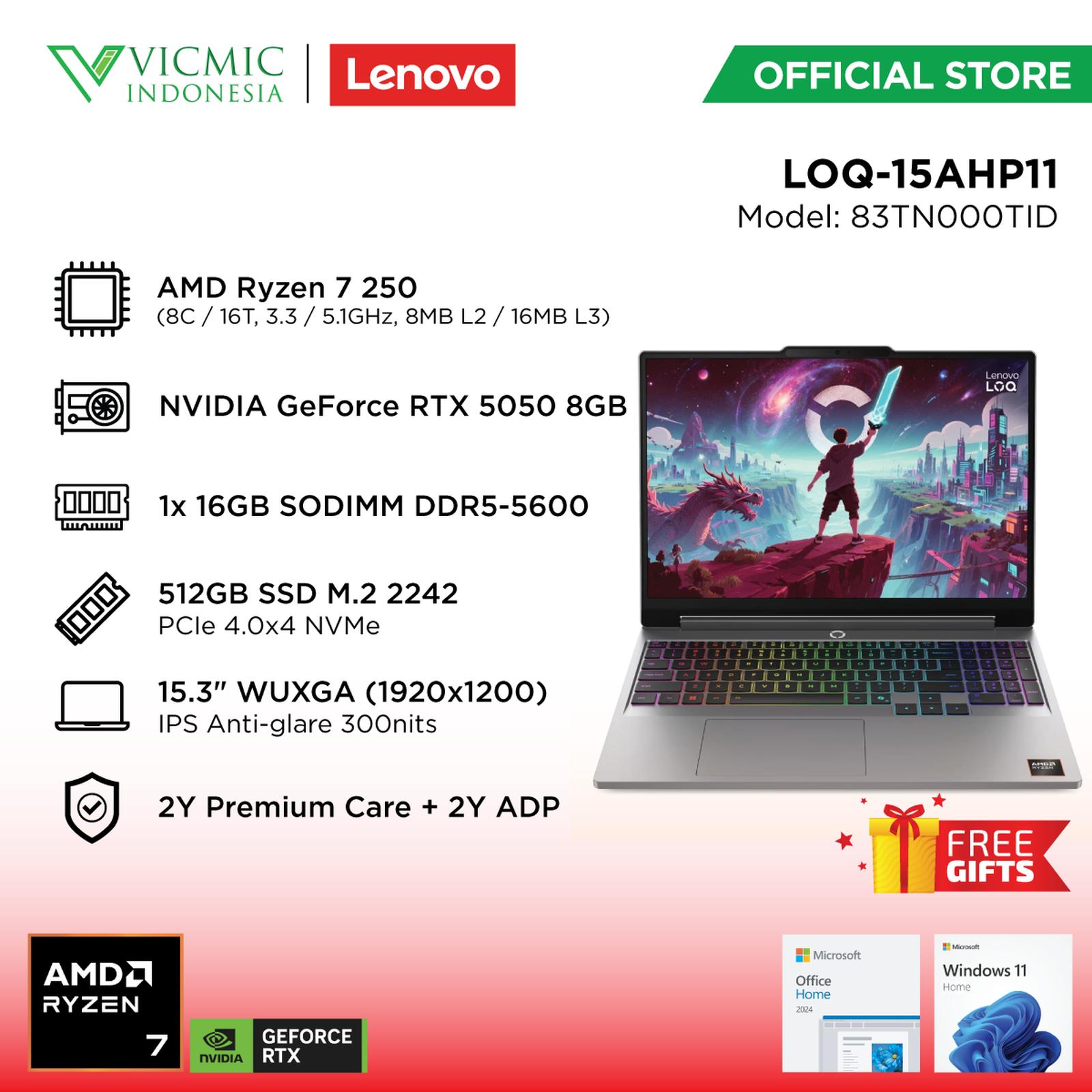 Lenovo LOQ-15AHP11-83TN000TID