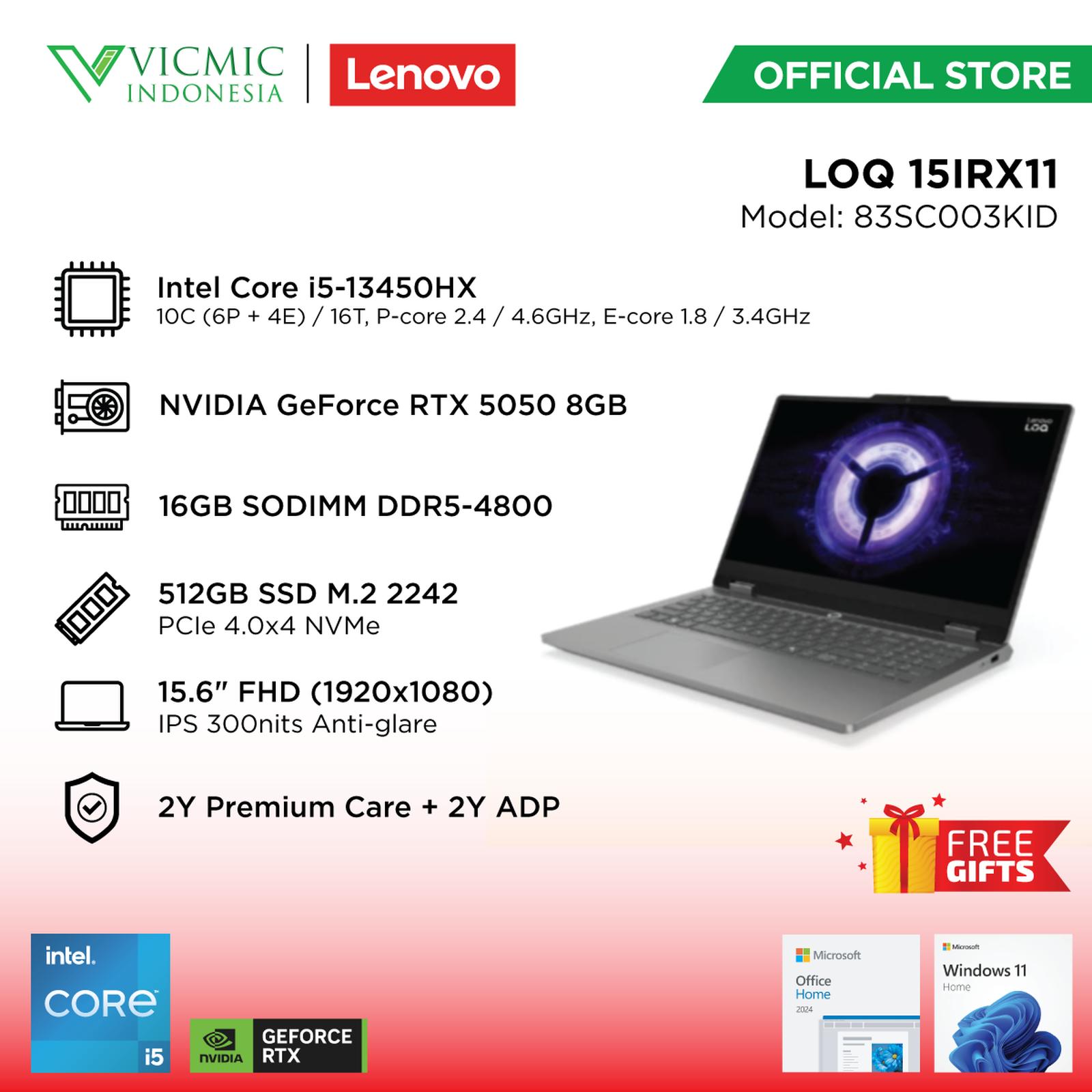 Lenovo LOQ-15IRX11-83SC003KID