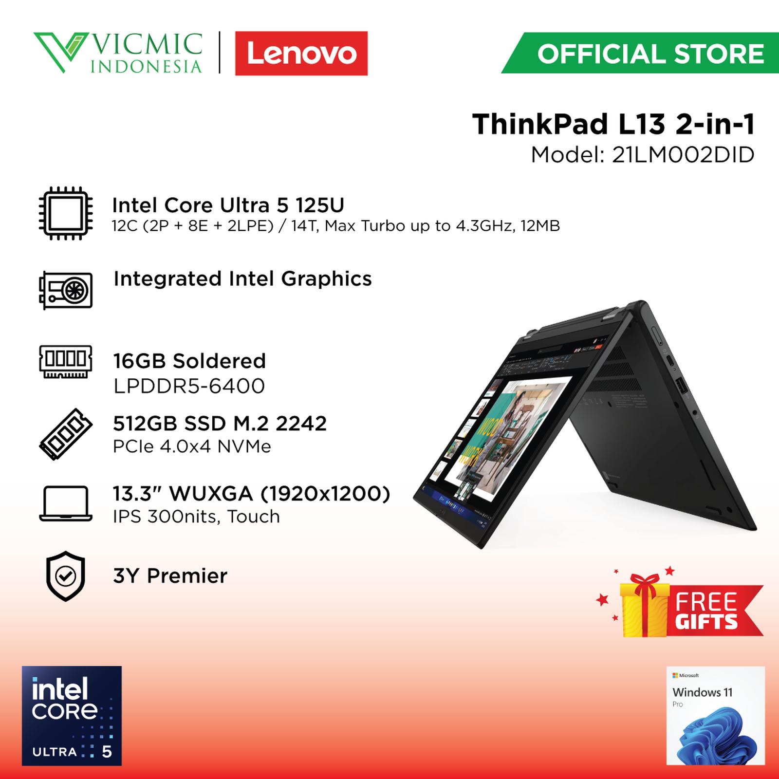 Lenovo THINKPAD L13 2IN1 G5-21LM002DID