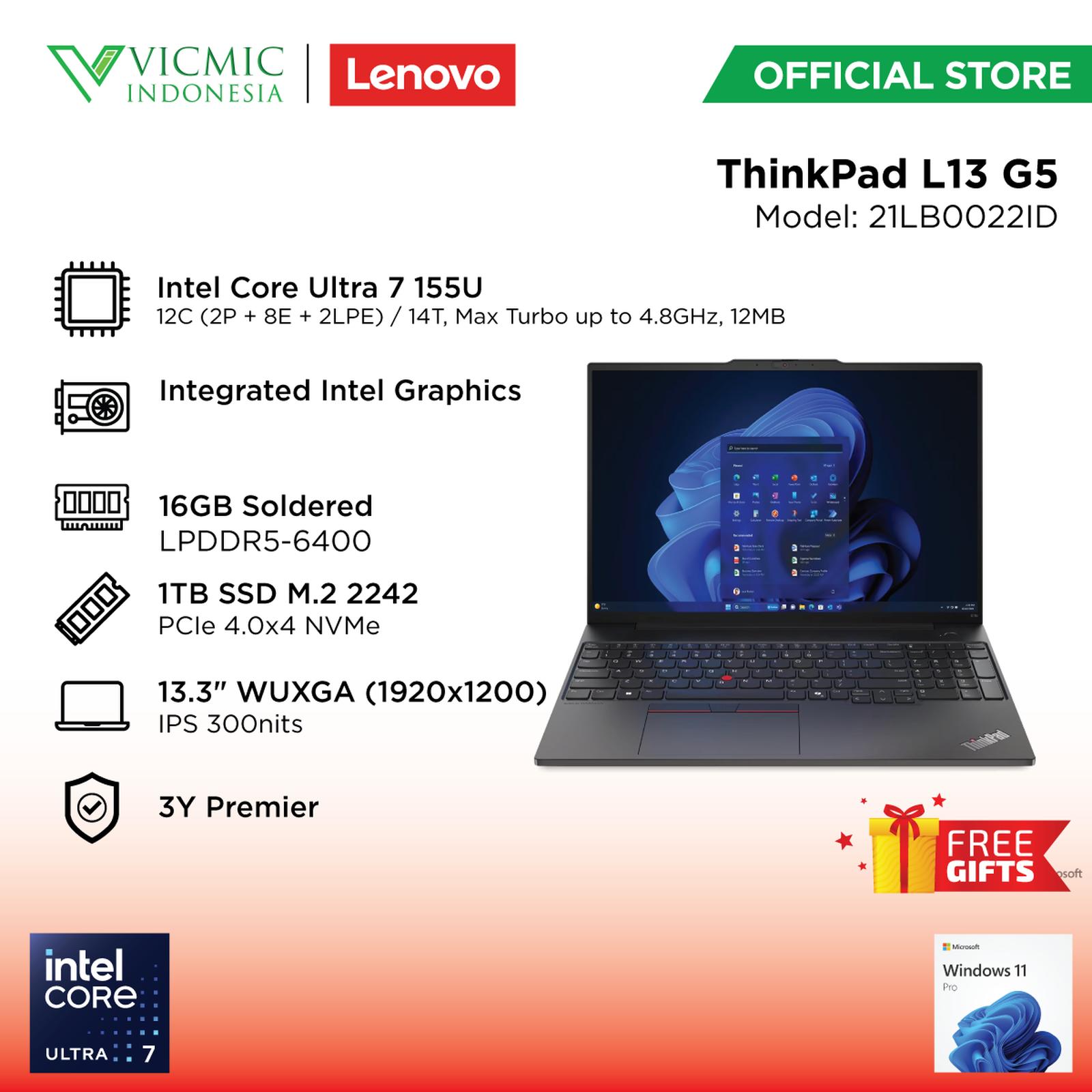 Lenovo THINKPAD L13 G5-21LB0022ID