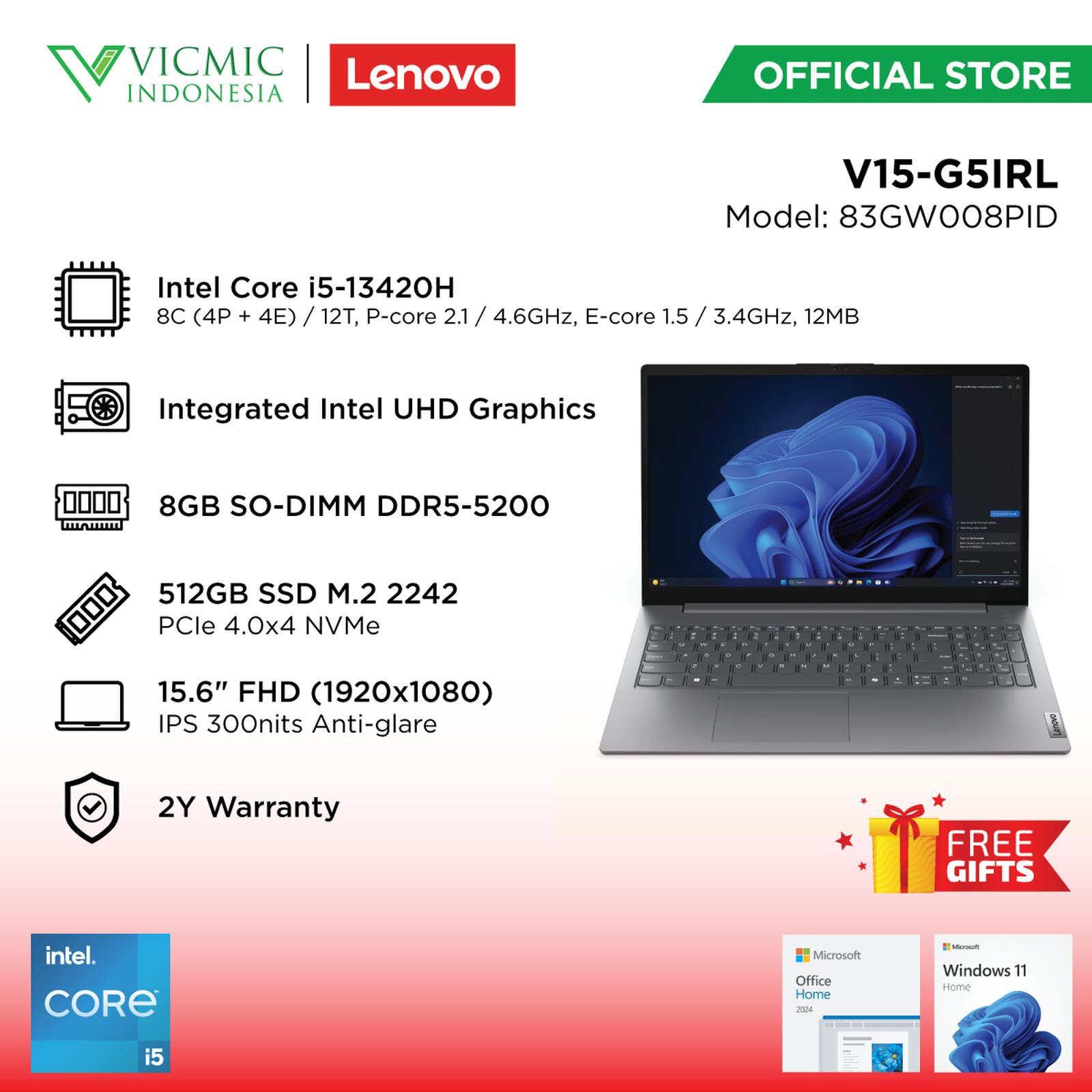 Lenovo V15-G5IRL-83GW008PID