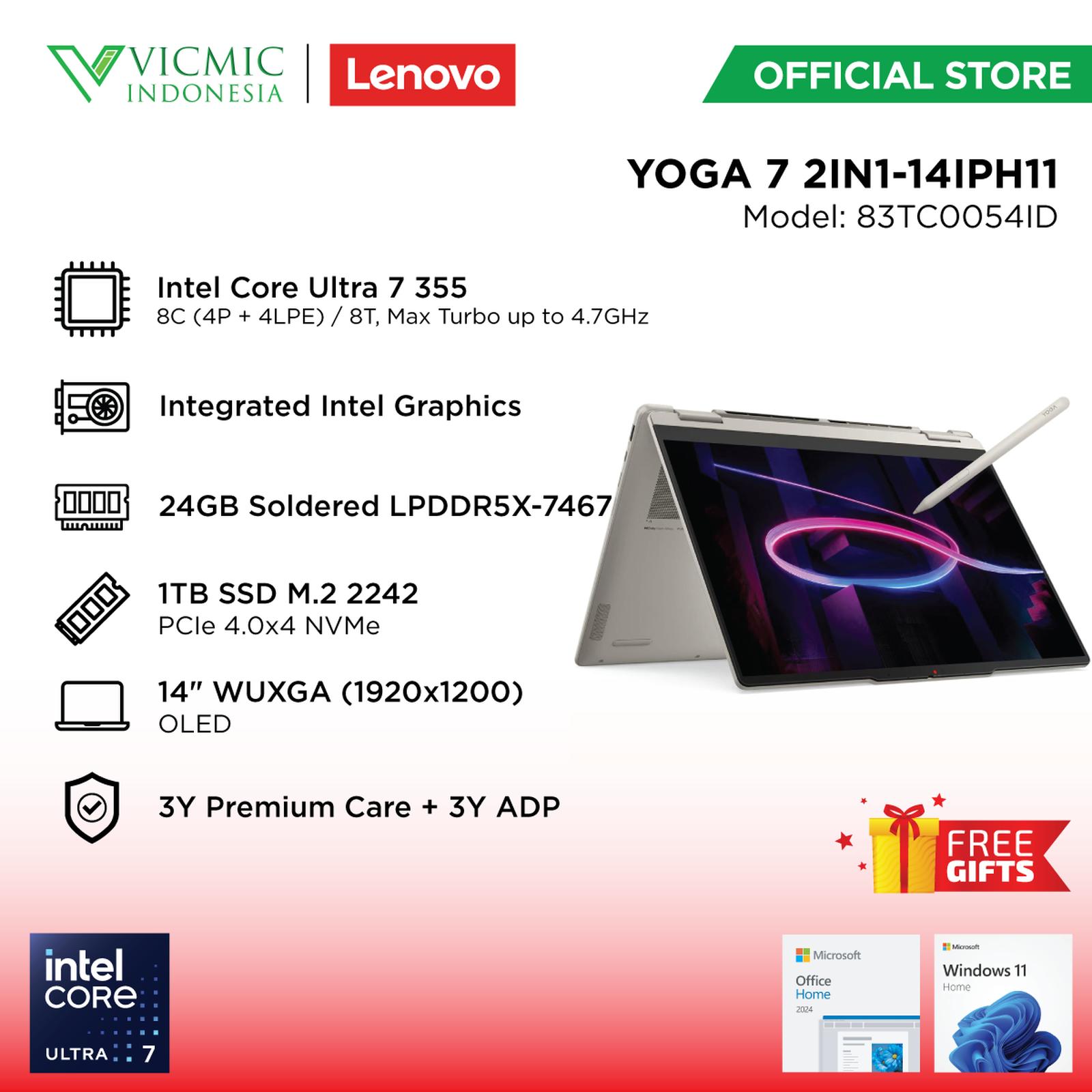 Lenovo YOGA 7 2IN1-14IPH11-83TC0054ID