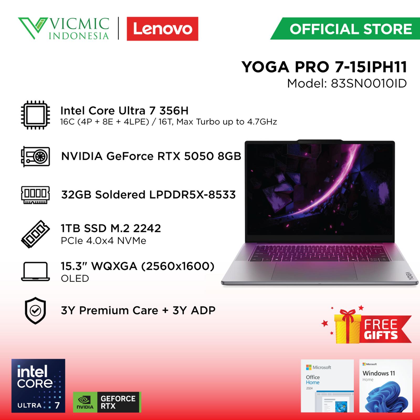 Lenovo YOGA PRO 7-15IPH11-83SN0010ID
