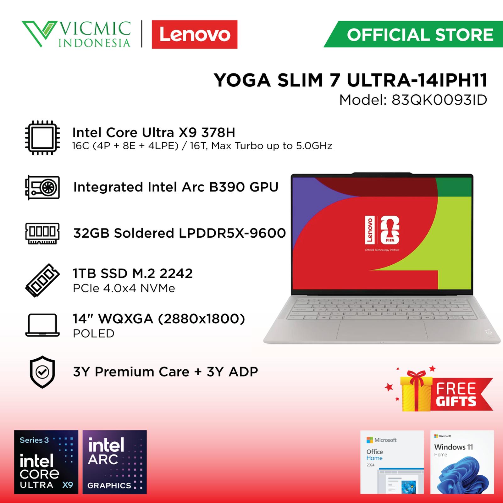 Lenovo YOGA SLIM 7 ULTRA-14IPH11-83QK0093ID