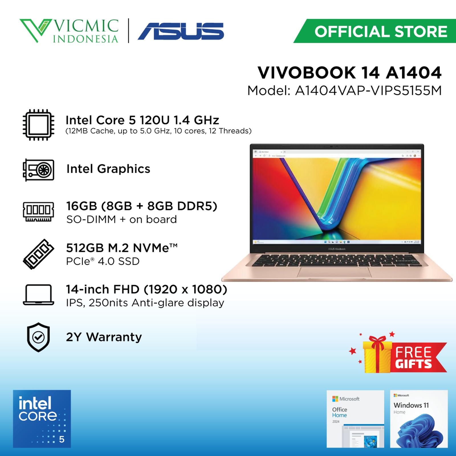 Asus VIVOBOOK 14 A1404VAP-VIPS5155M