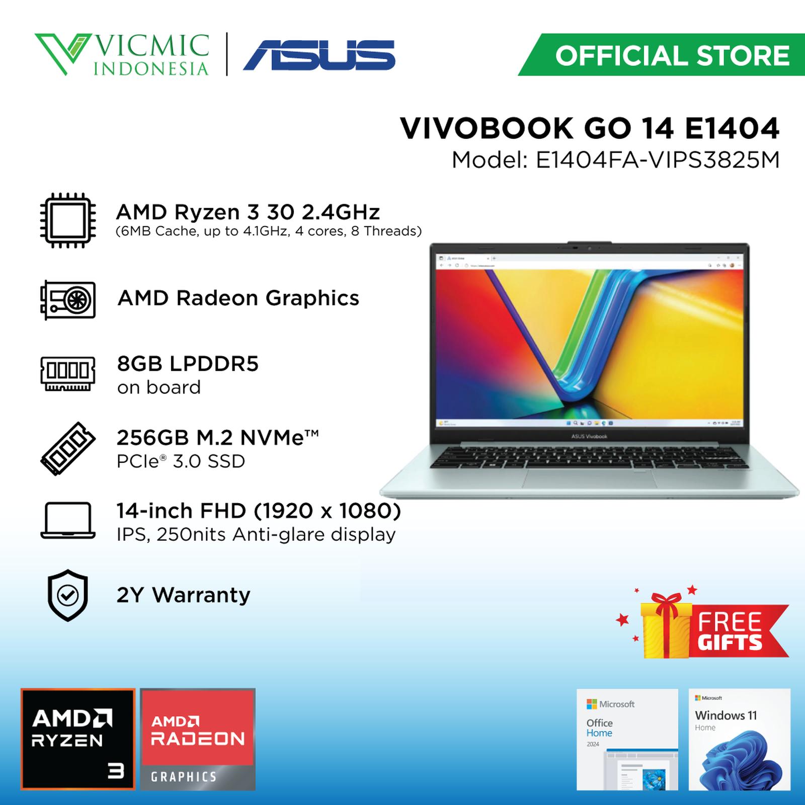 Asus VIVOBOOK GO 14 E1404FA-VIPS3825M