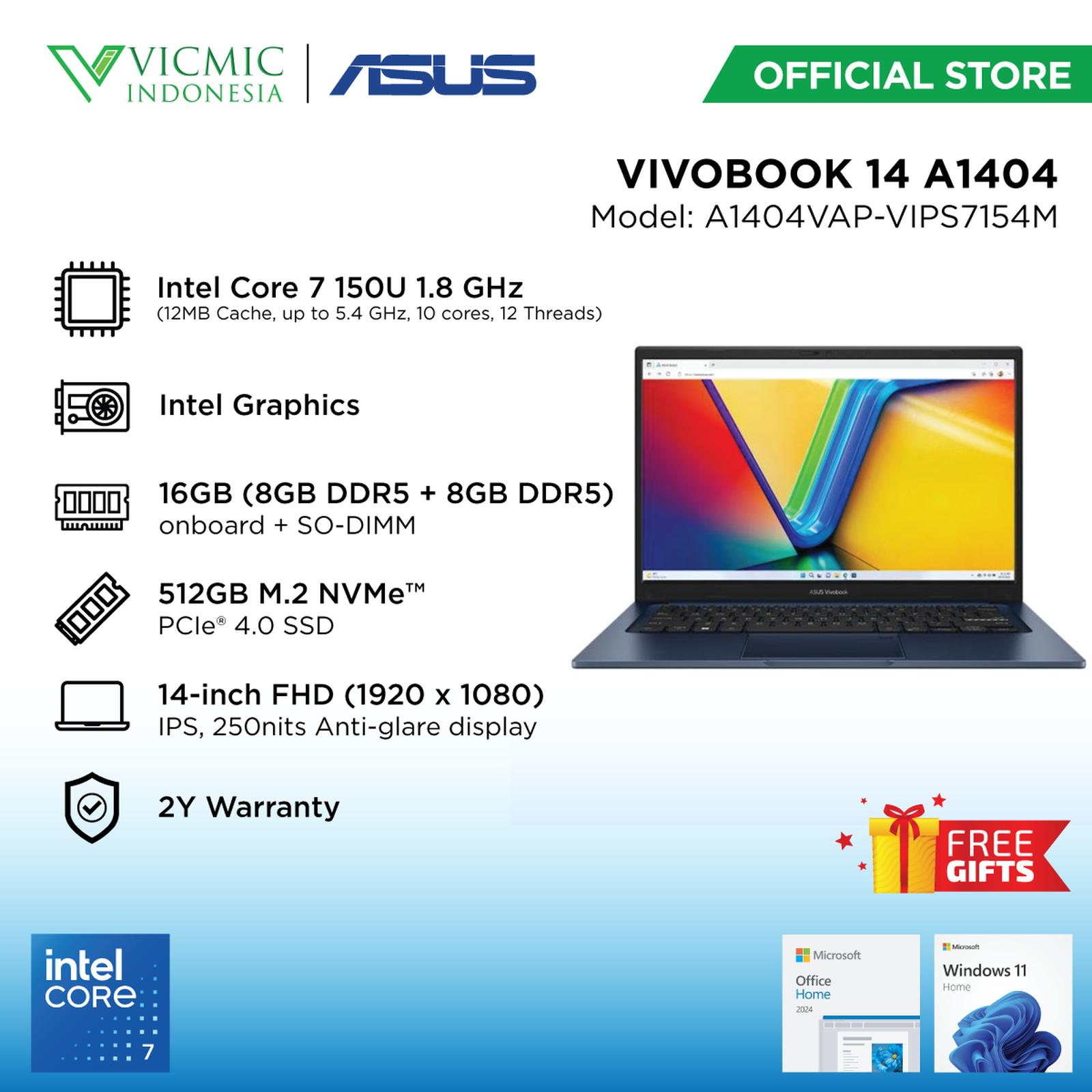 Asus VIVOBOOK 14 A1404VAP-VIPS7154M