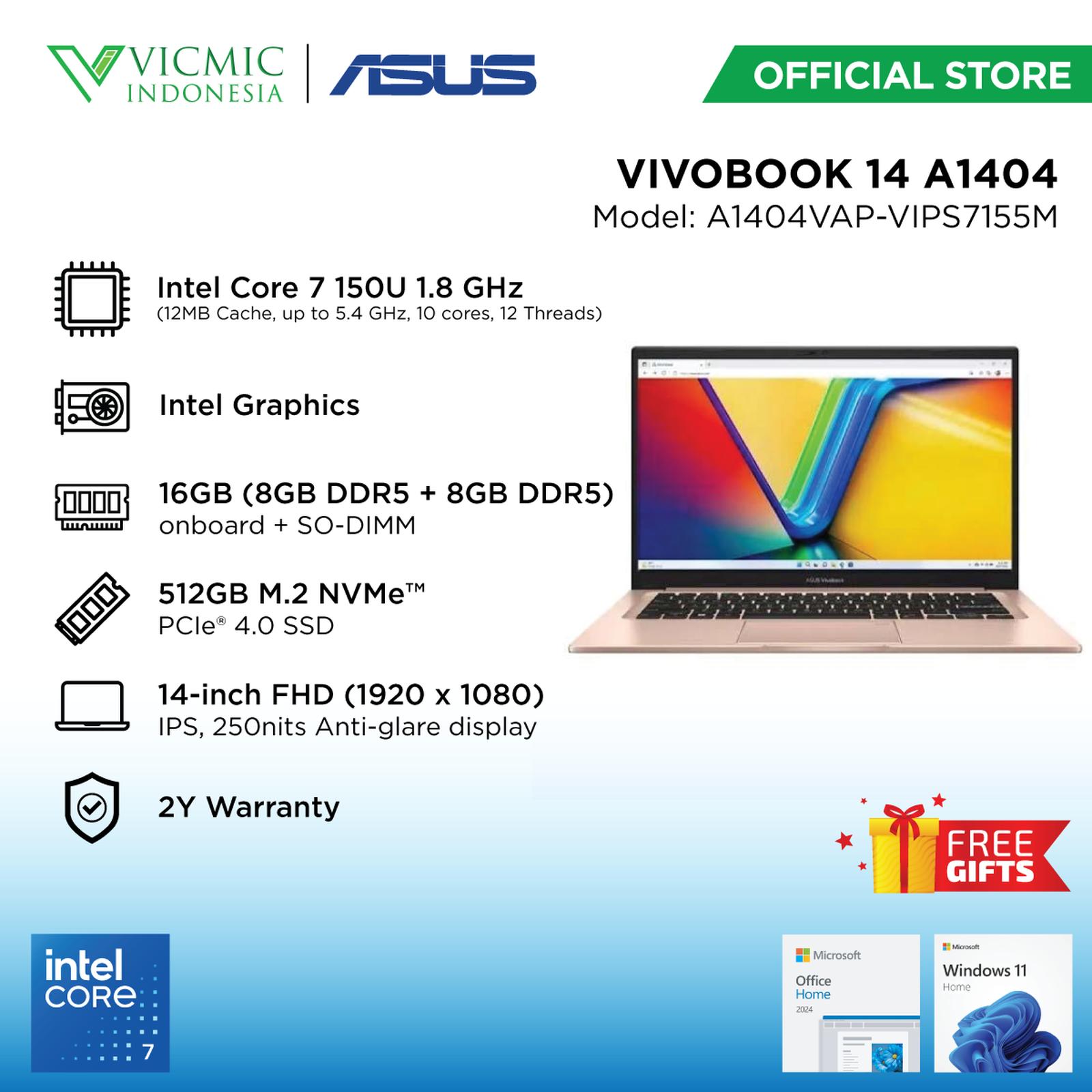 Asus VIVOBOOK 14 A1404VAP-VIPS7155M