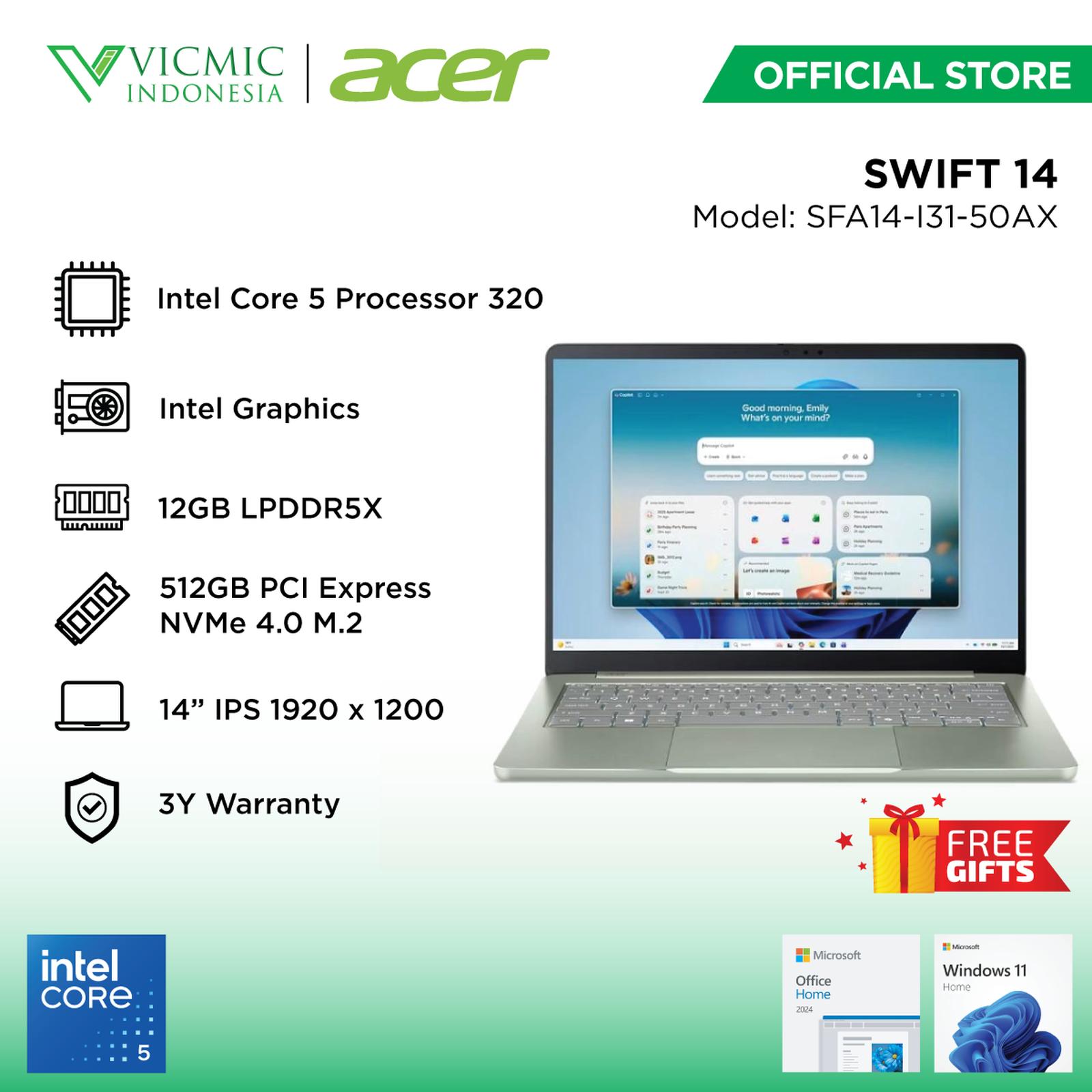 Acer SWIFT 14 SFA14-I31-50AX