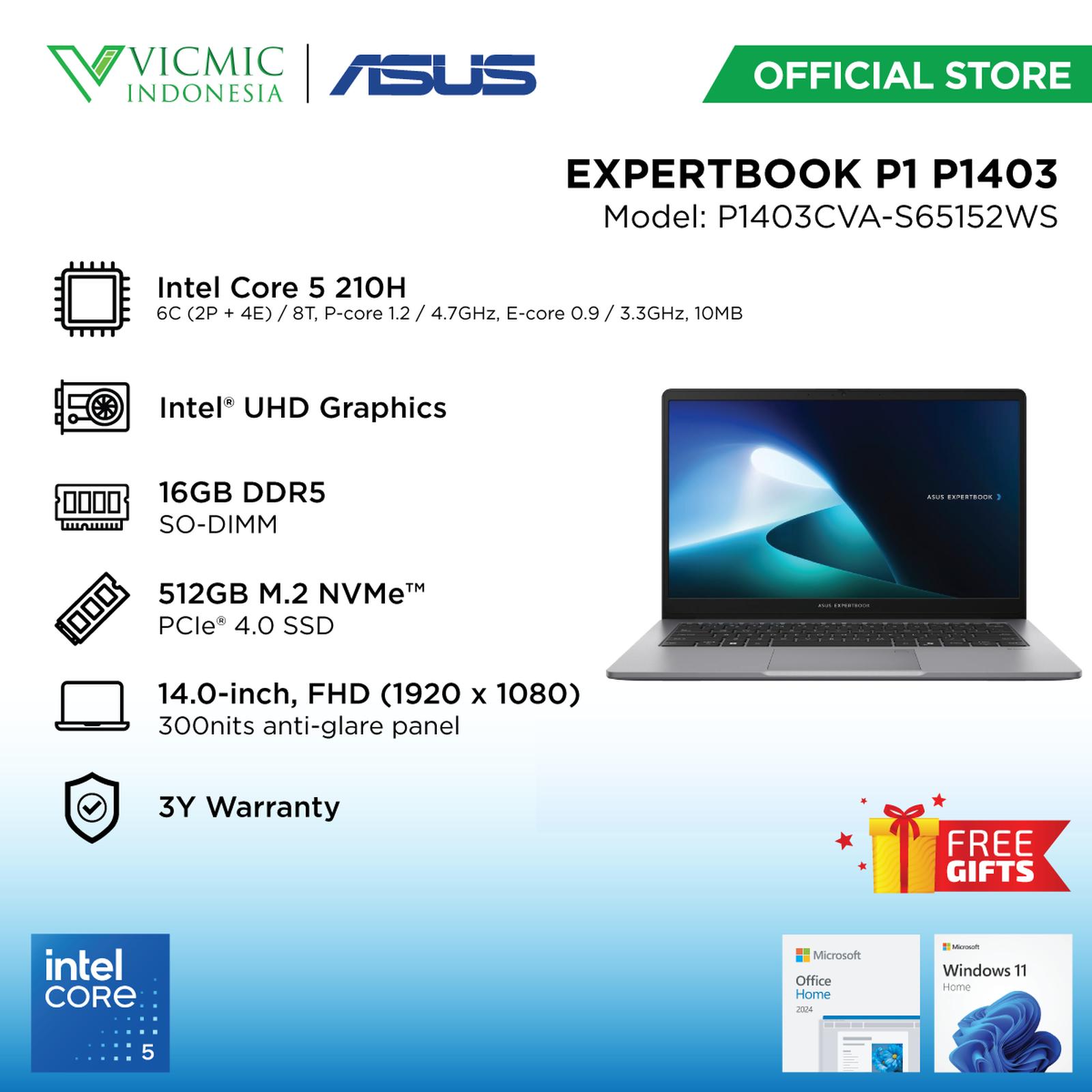 Asus EXPERTBOOK P1 P1403CVA-S65152WS